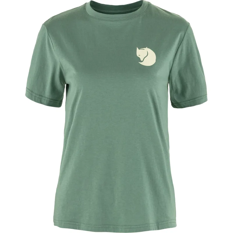 Fjallraven Women's Walk With Nature T-Shirt Patina Green