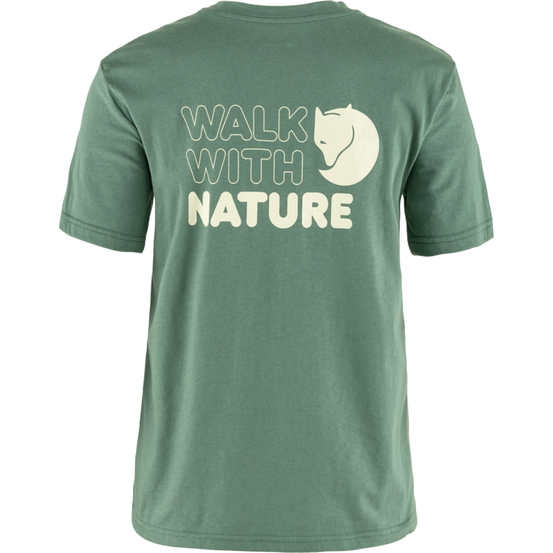 Fjallraven Women's Walk With Nature T-Shirt Patina Green-1