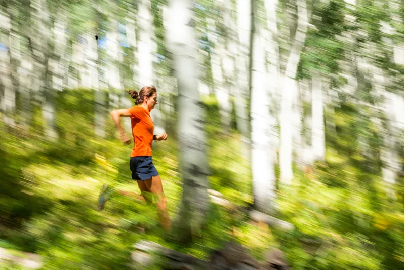 Montane Womens Dart Nano Zip T-Shirt Eclipse Blue-7