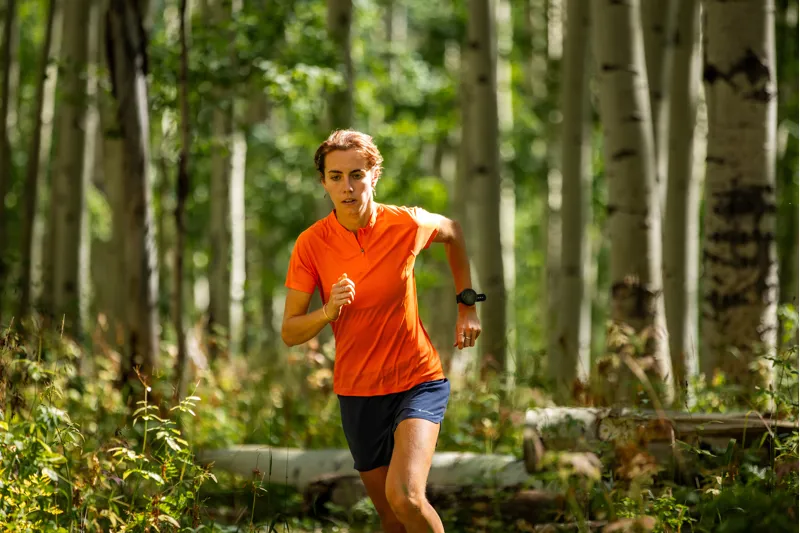 Montane Womens Dart Nano Zip T-Shirt Eclipse Blue-5