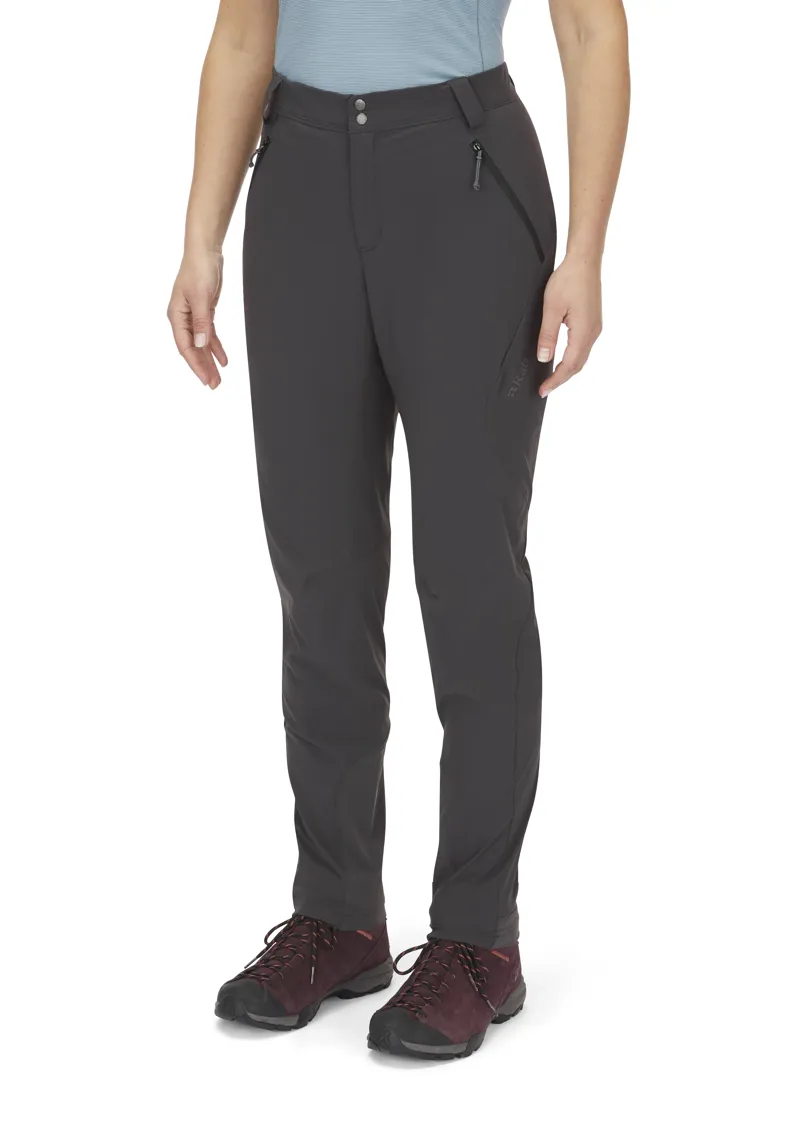 Rab Women's Ascendor Light Pants Anthracite-3