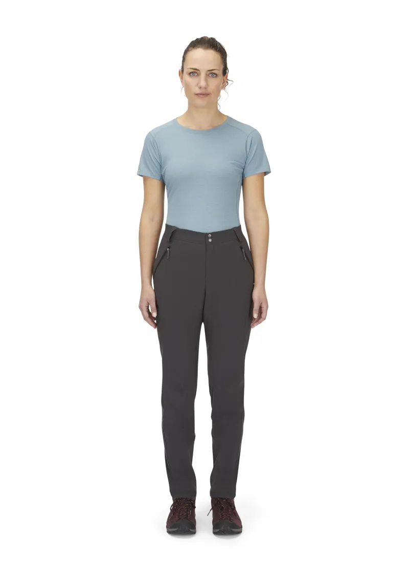 Rab Women's Ascendor Light Pants Anthracite-5