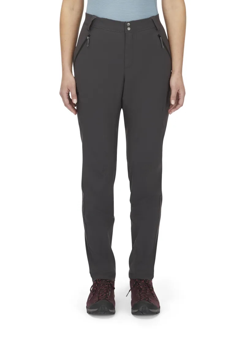 Rab Women's Ascendor Light Pants Anthracite-2