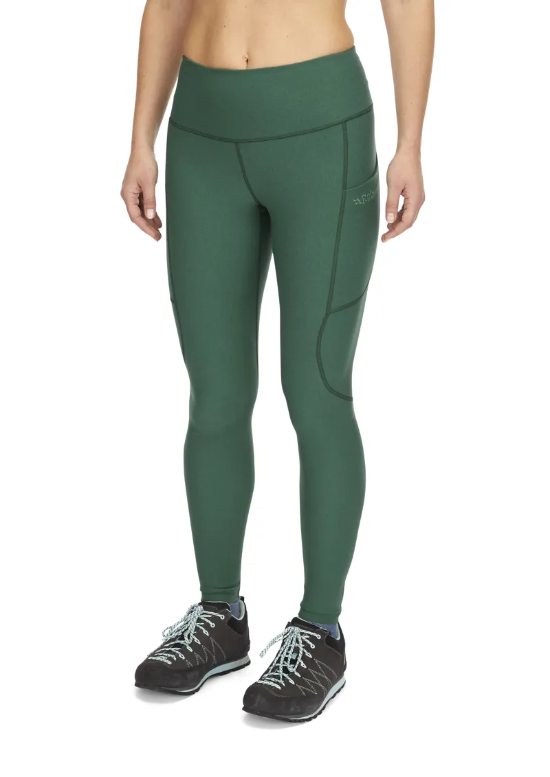 Rab Women's Escape Tights Green Slate-3