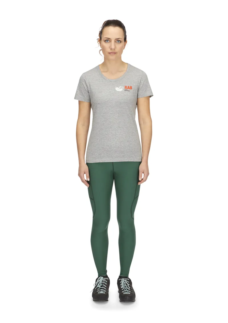 Rab Women's Escape Tights Green Slate-5