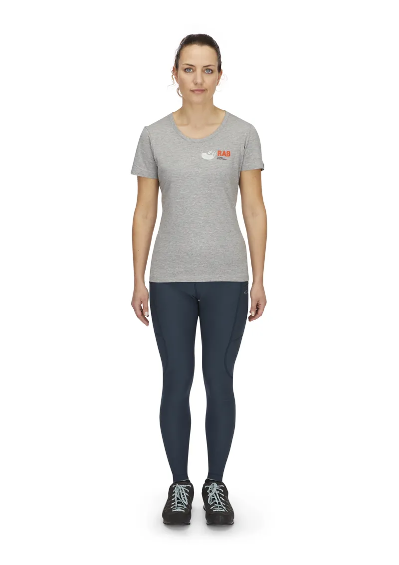Rab Women's Escape Tights Tempest Blue-5