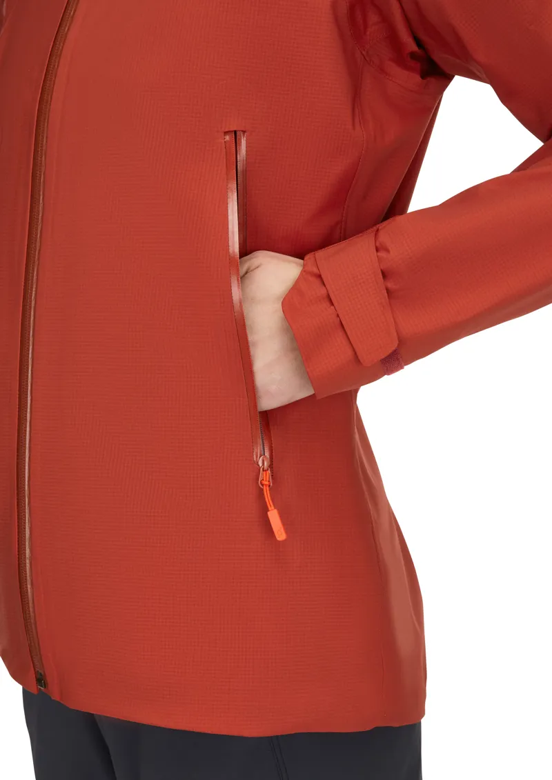 Rab Women's Firewall Light Jacket Tuscan Red-9