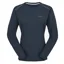 Rab Women's Force Long Sleeve Tee Tempest Blue