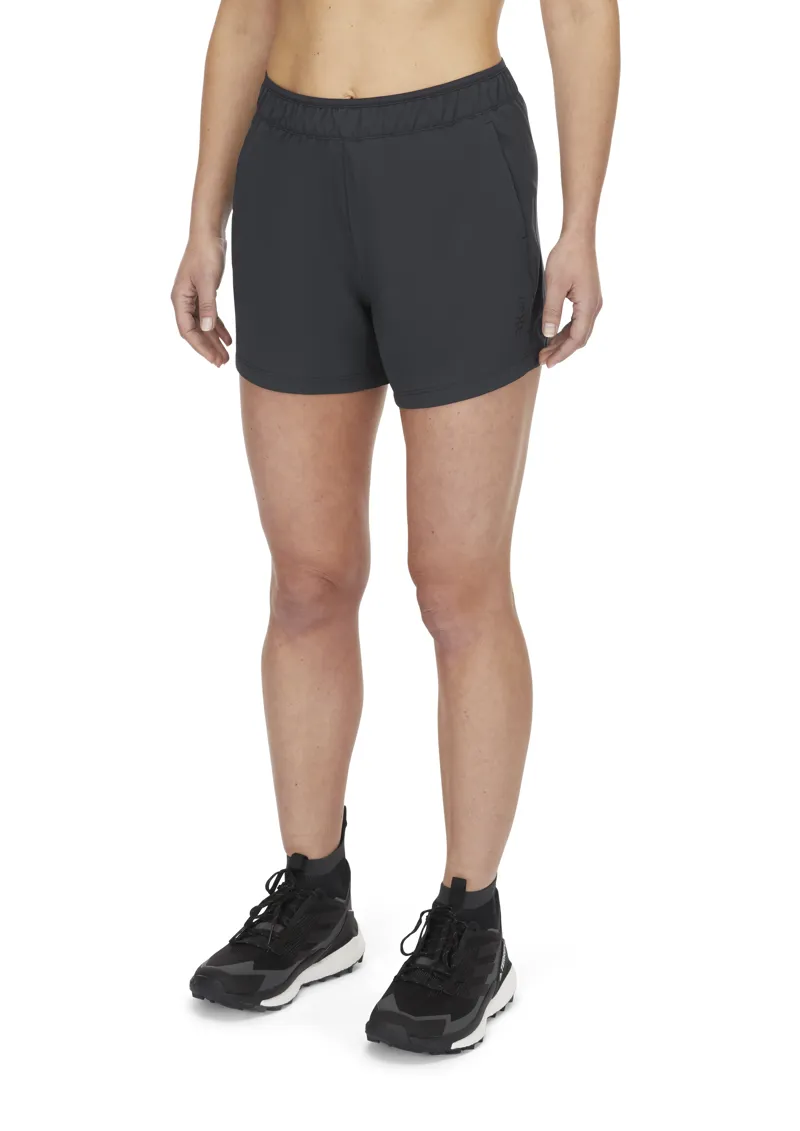 Rab Women's Momentum Light Shorts Ebony-3