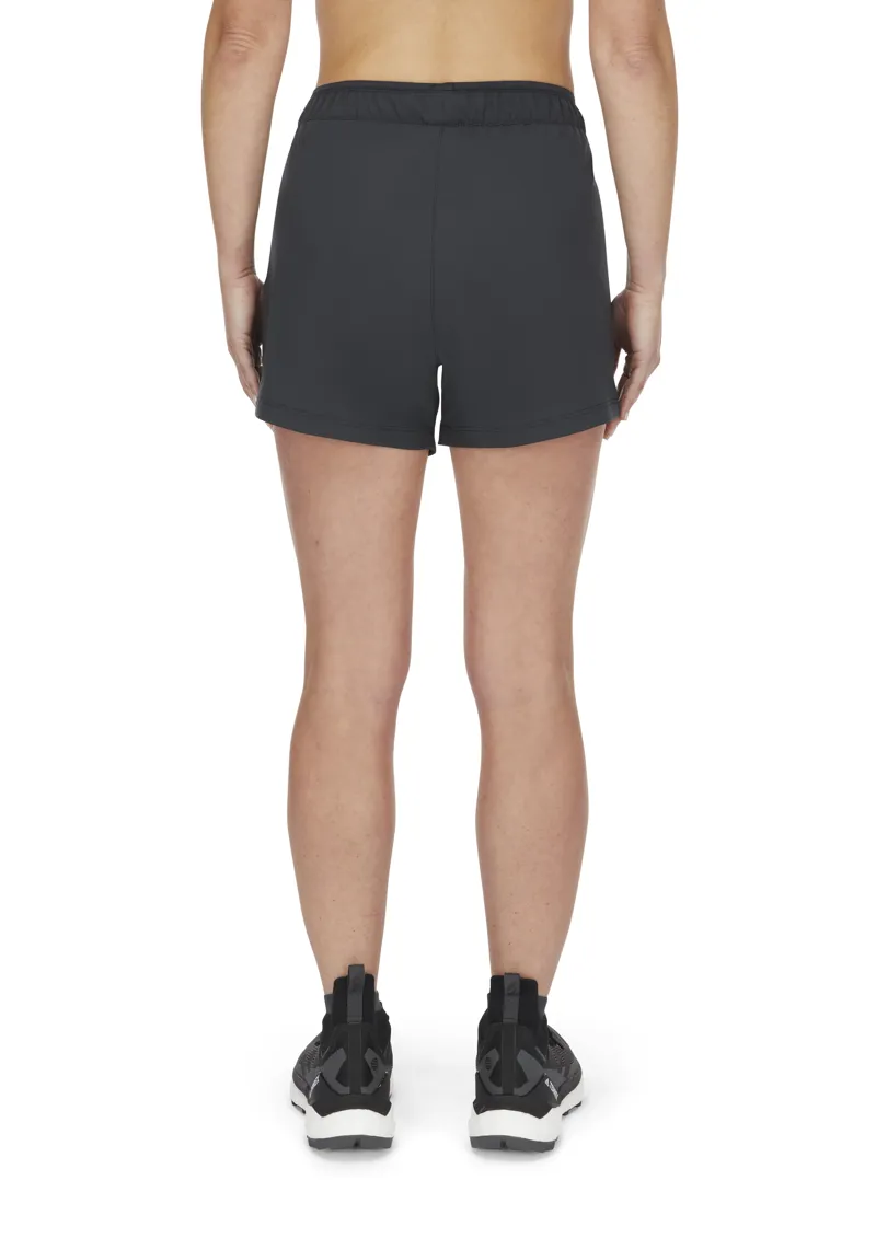 Rab Women's Momentum Light Shorts Ebony-4