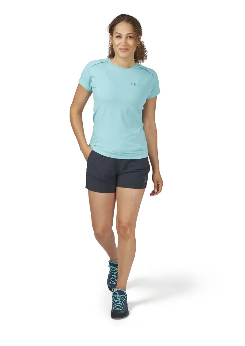 Rab Women's Momentum Shorts Beluga-7