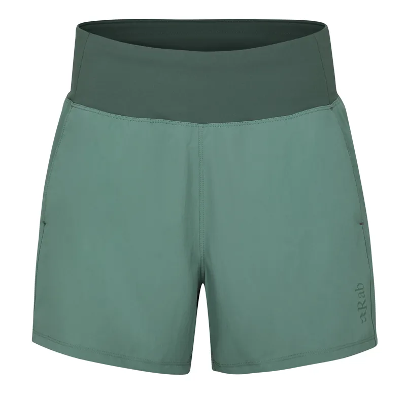 Rab Women's Momentum Shorts Eucalyptus