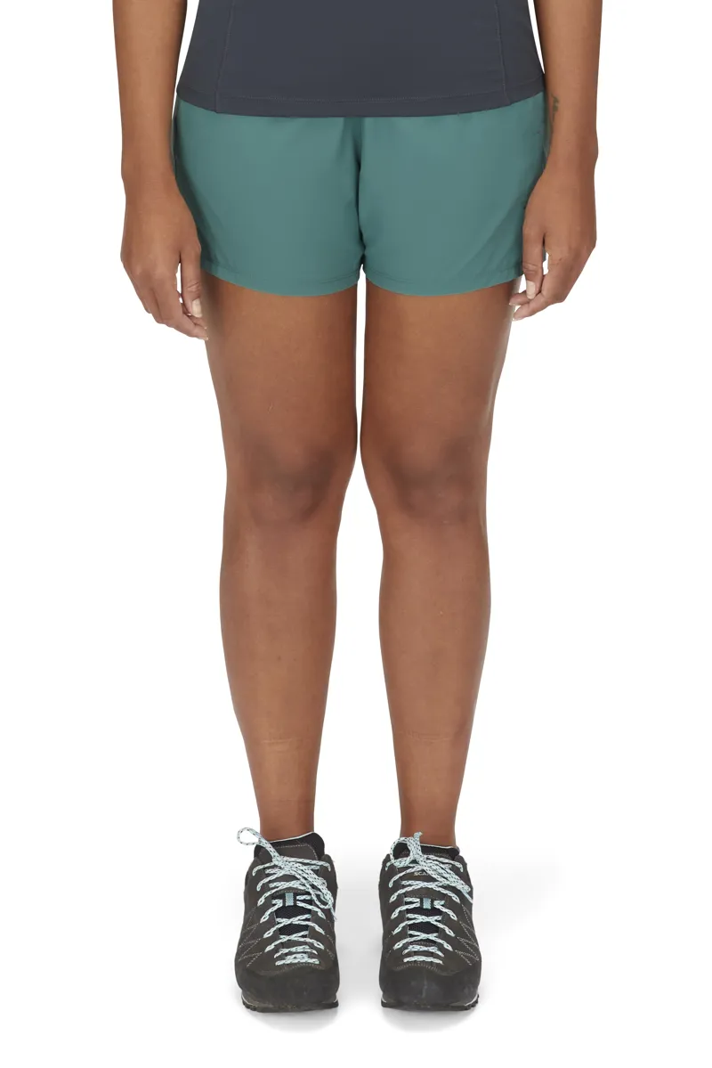 Rab Women's Momentum Shorts Eucalyptus-2