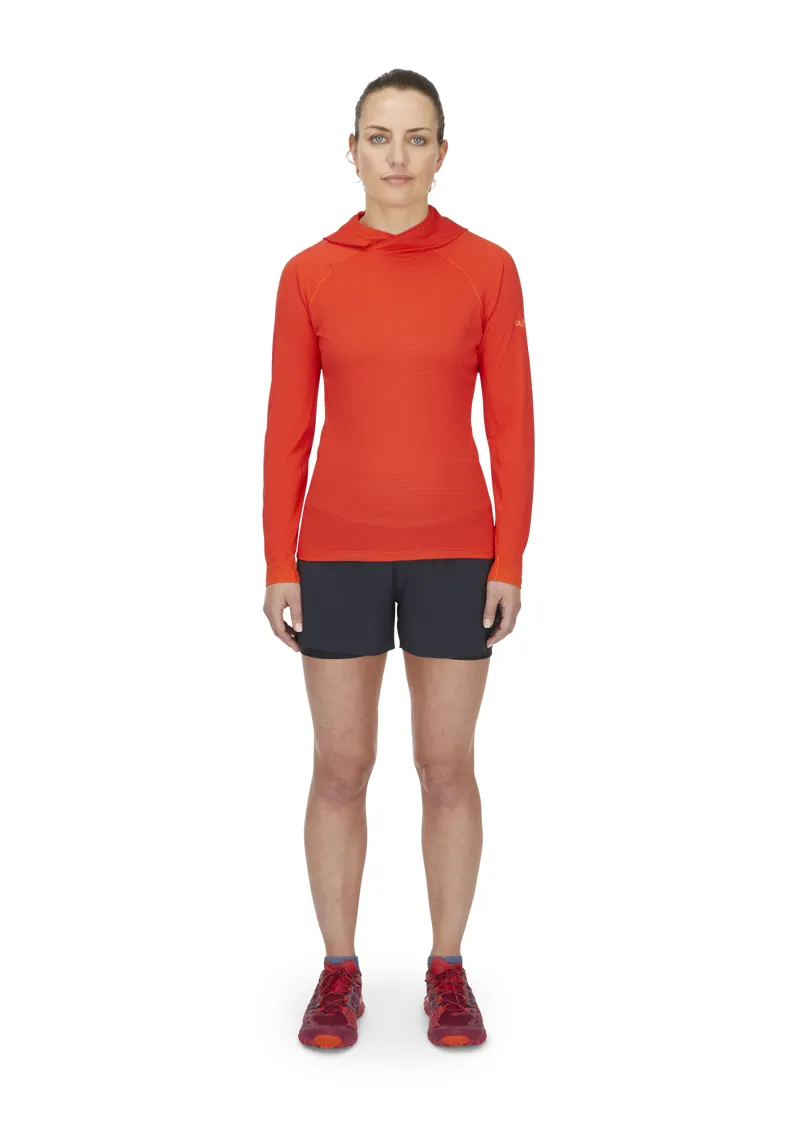 Rab Women's Sonic Hoody Red Grapefruit-5