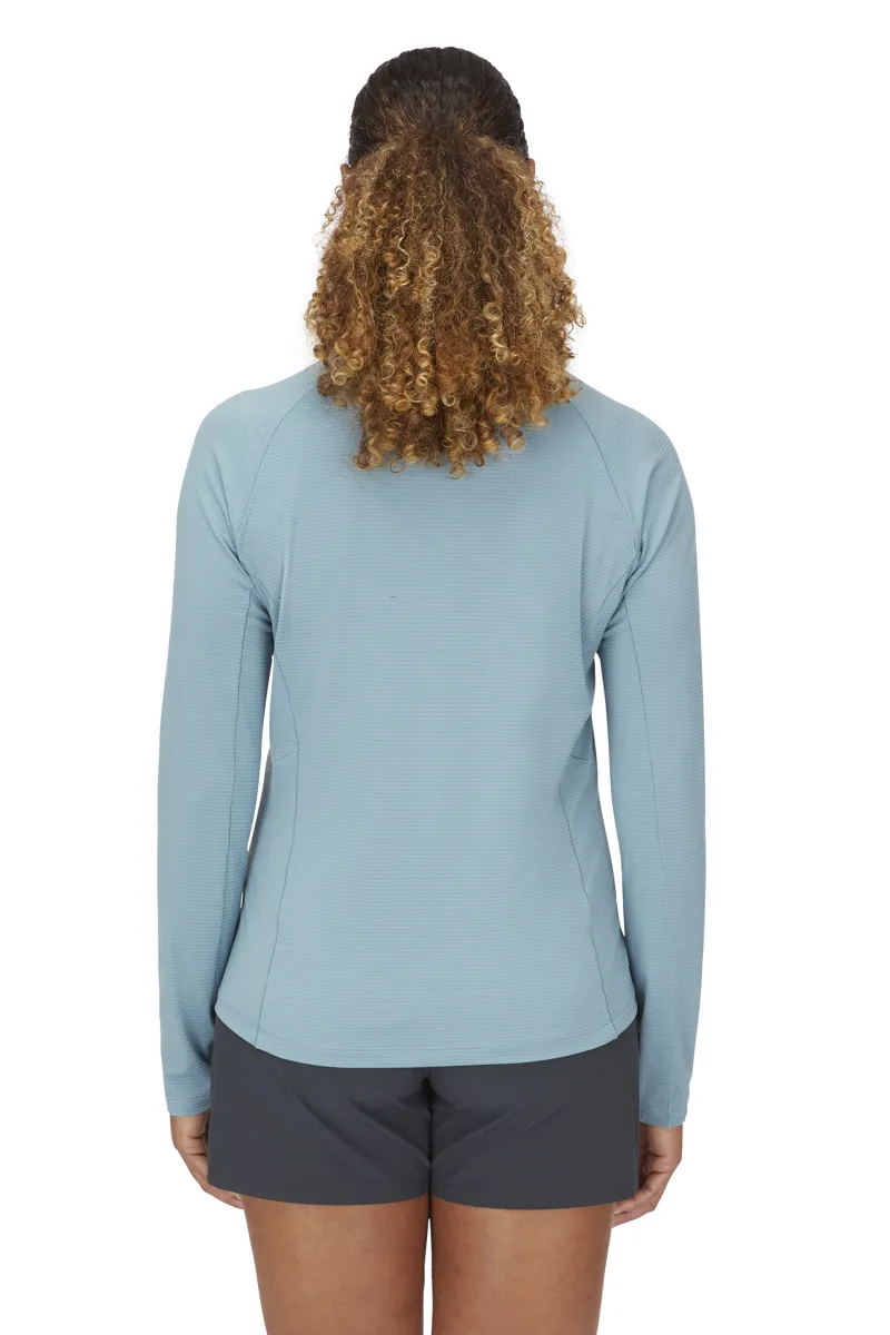 Rab Women's Sonic LS Zip Citadel-4