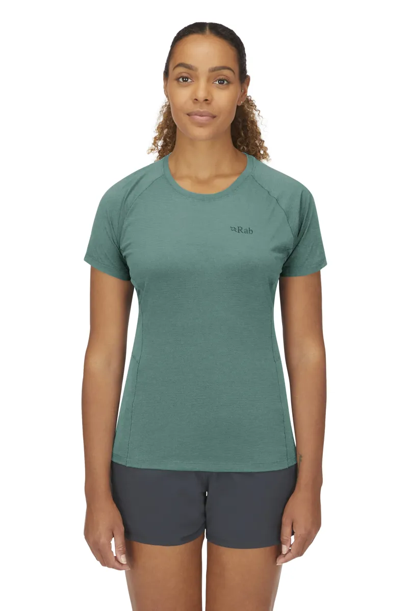 Rab Women's Sonic Tee Eucalyptus-2
