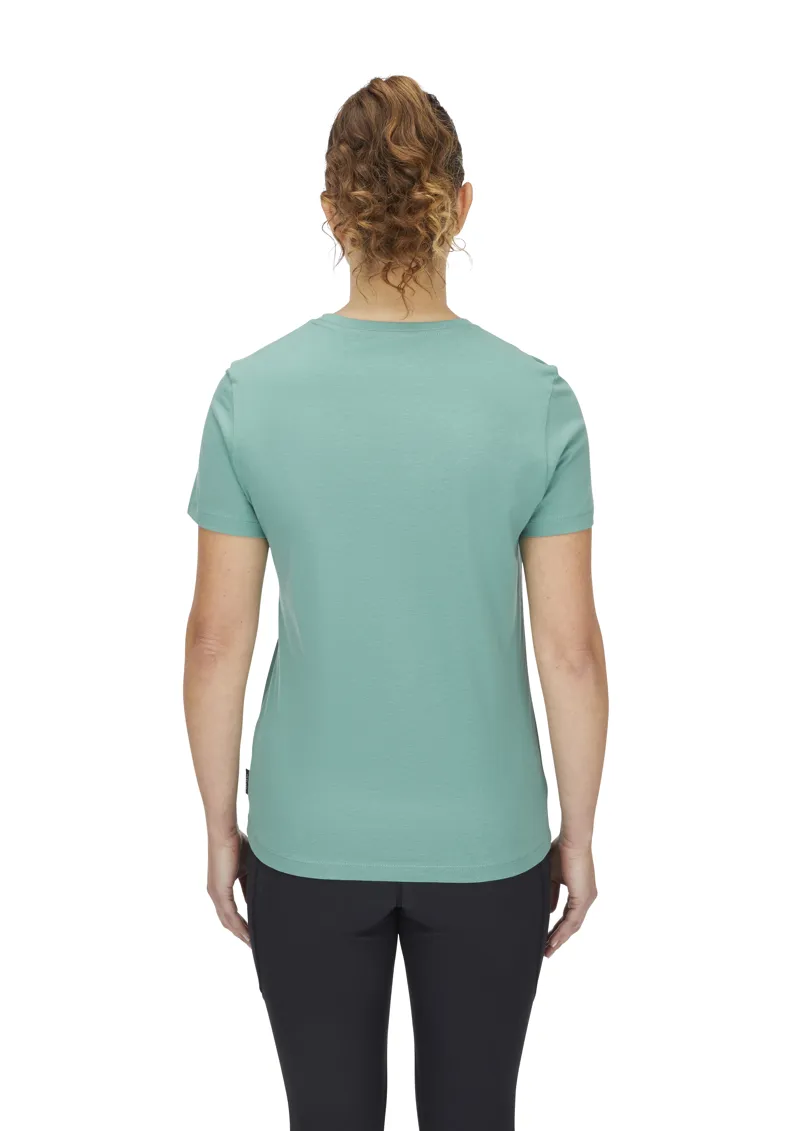 Rab Women's Tuku Bloc Tee Glacier Blue-4
