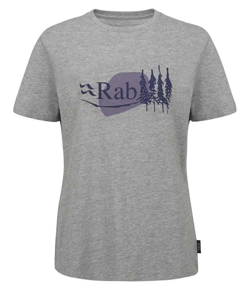 Rab Women's Tuku Bloc Tee Grey Marl