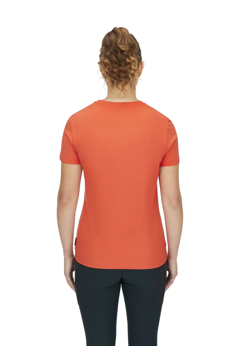 Rab Women's Tuku Bloc Tee Red Grapefruit-4