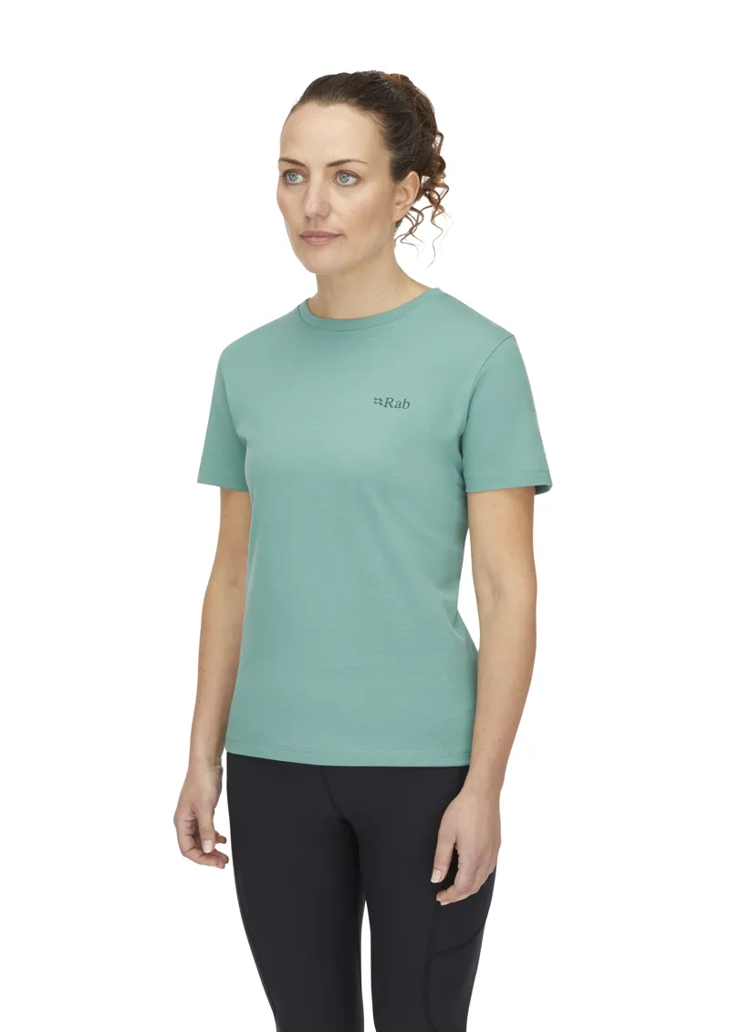 Rab Women's Tuku Ridge Tee Glacier Blue-4