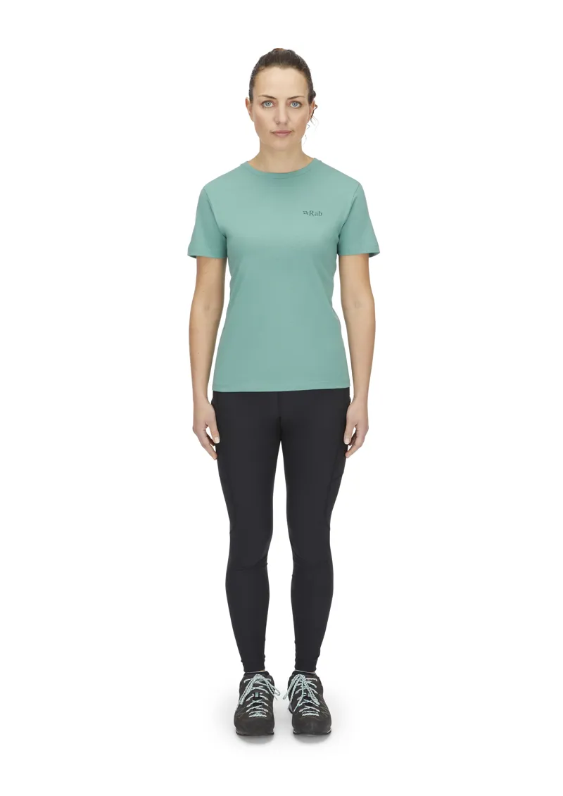 Rab Women's Tuku Ridge Tee Glacier Blue-6