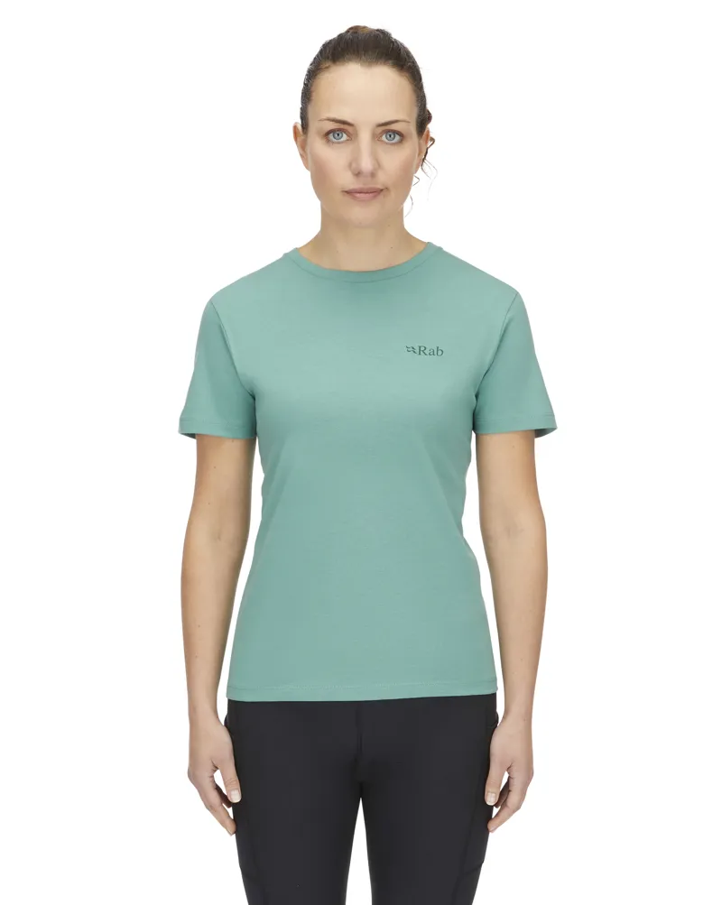 Rab Women's Tuku Ridge Tee Glacier Blue-3
