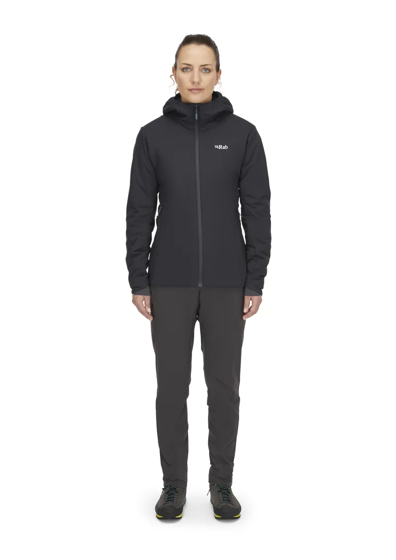 Rab Women's Xenair Alpine Light Jacket Ebony-5