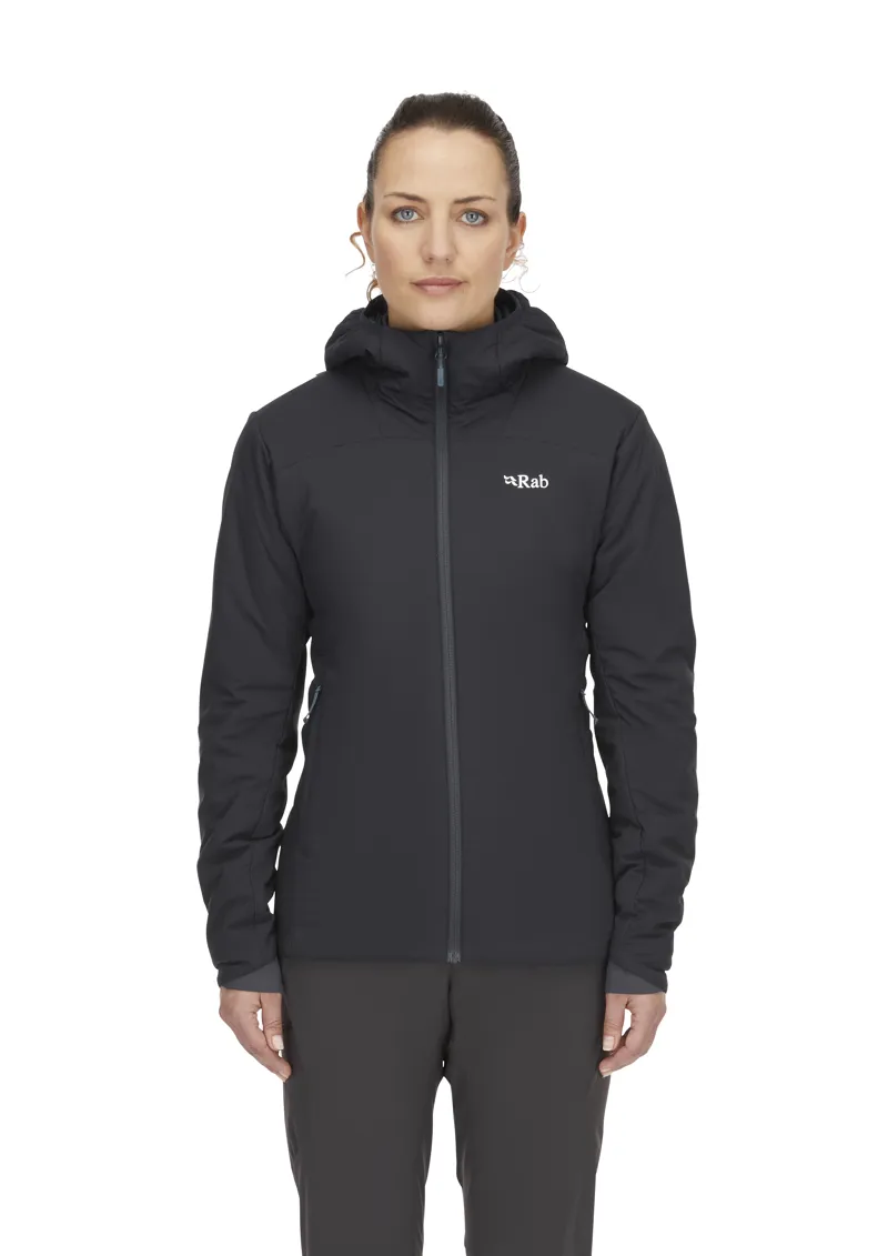 Rab Women's Xenair Alpine Light Jacket Ebony-2