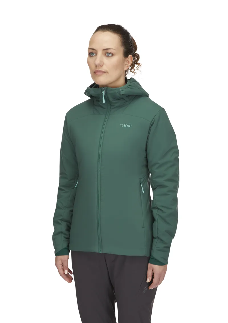 Rab Women's Xenair Alpine Light Jacket Green Slate-3