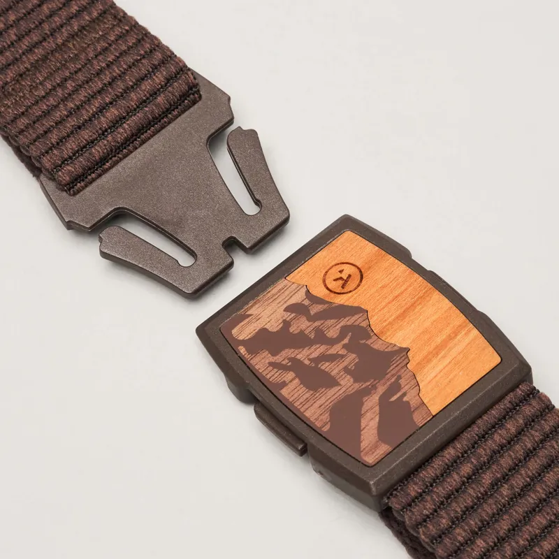 Arcade Belts Woody Capture Slim Belt Heather Walnut-2