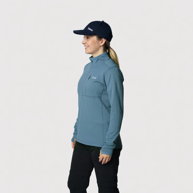 Tierra Women's Nallo Half Zip Infinity Blue-4