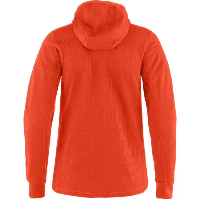 Tierra Women's Nallo Hooded Full Zip Warm Orange-1