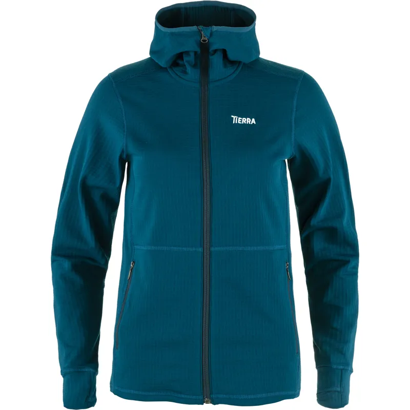 Tierra Women's Nallo Hooded Full Zip Deep Sea