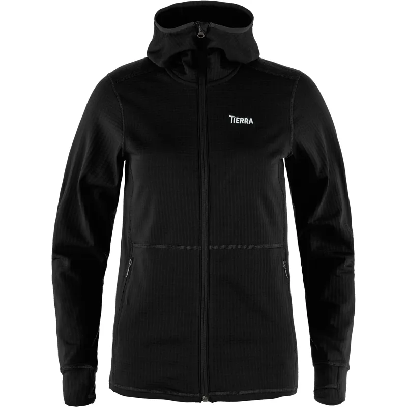 Tierra Women's Nallo Hooded Full Zip Black