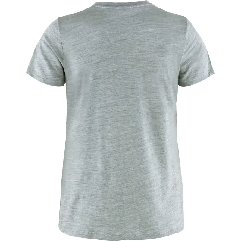 Tierra Women's Wool T-Shirt Granite Blue-1