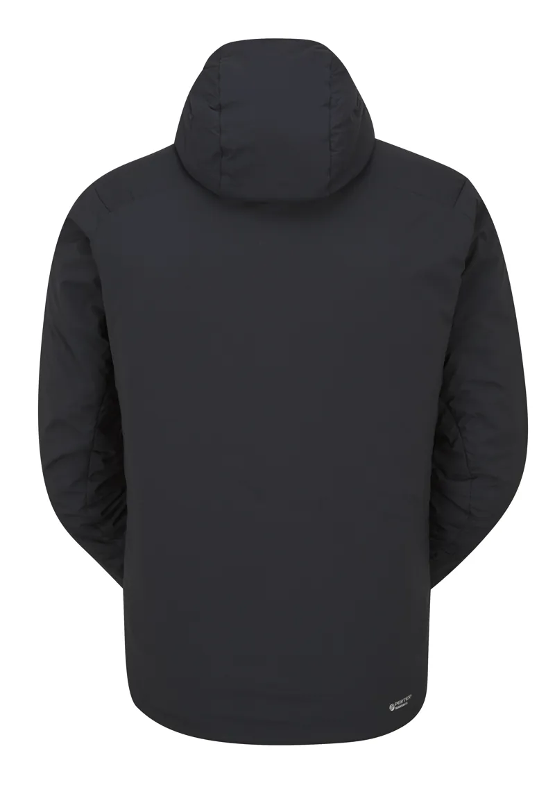 Rab Men's Xenair Alpine Light Jacket Ebony/ Marmalade-1