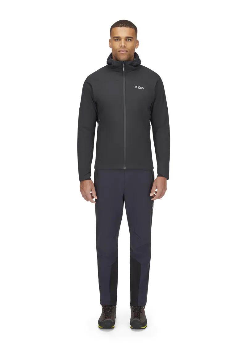 Rab Men's Xenair Alpine Light Jacket Ebony/ Zinc-5
