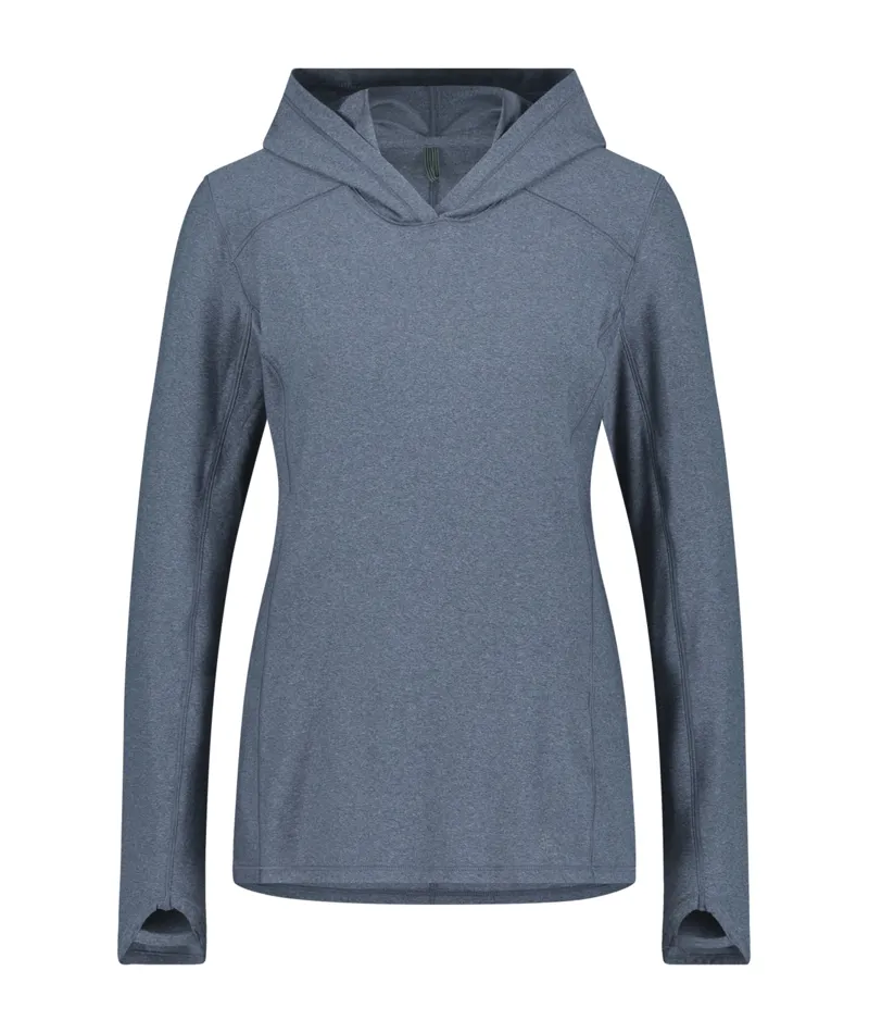Royal Robbins Women's Amp Lite Hoodie Navy Heather