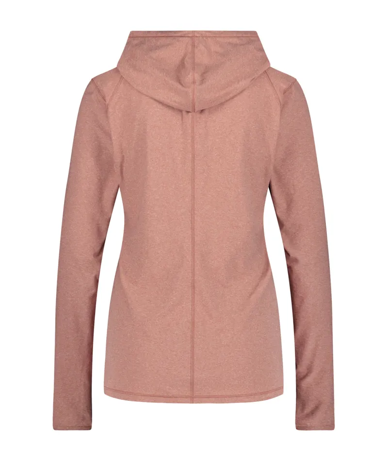 Royal Robbins Women's Amp Lite Hoodie Baked Clay Heather-1