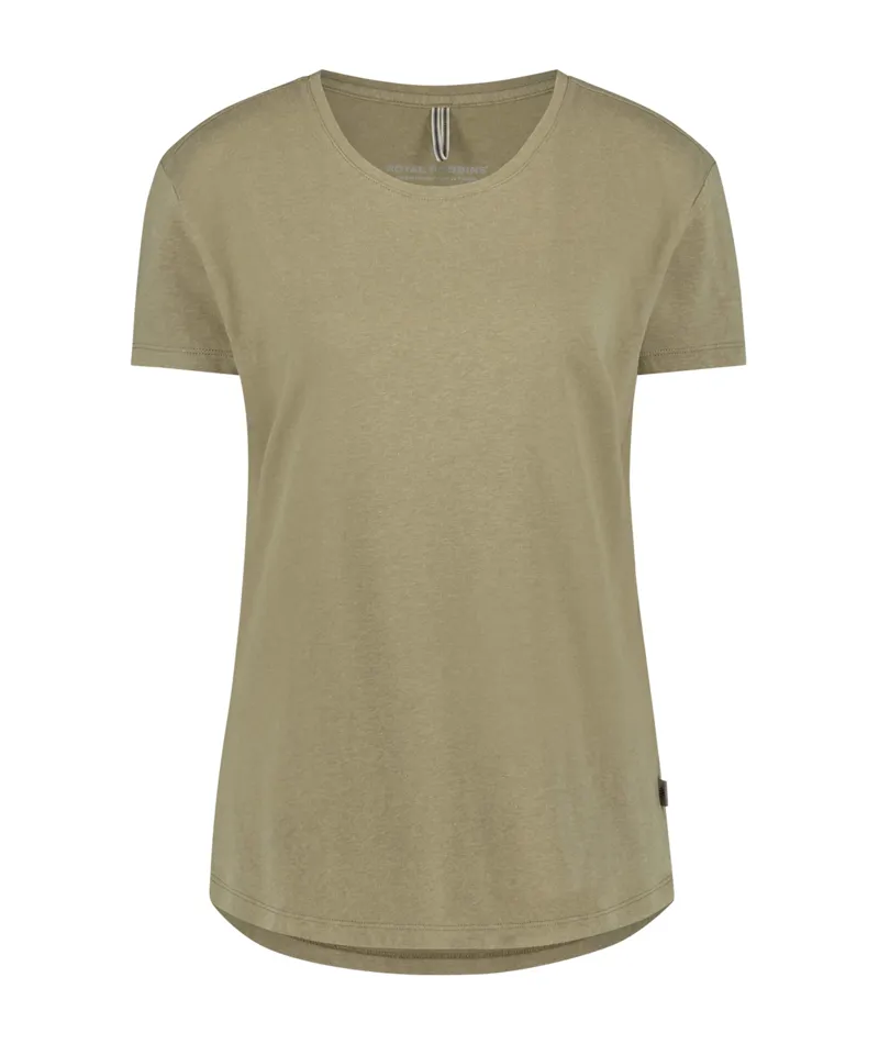Royal Robbins Women's Basecamp T-Shirt Covert Green