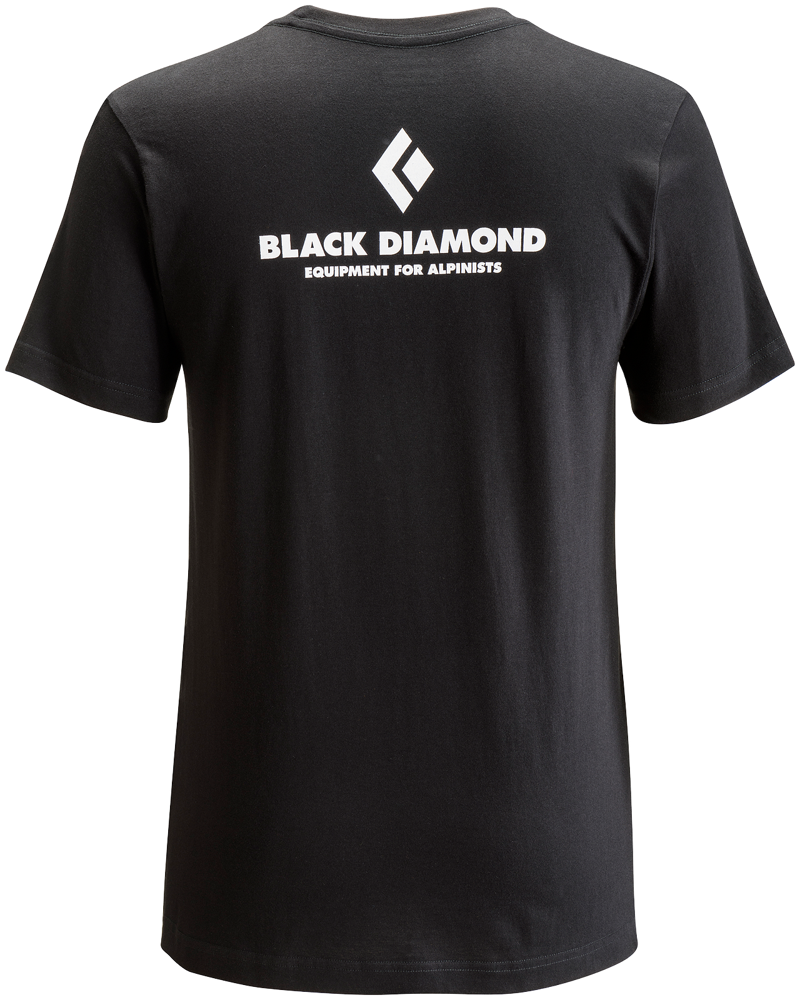 Black Diamond Men's Equipment For Alpinists SS T-Shirt Black-1
