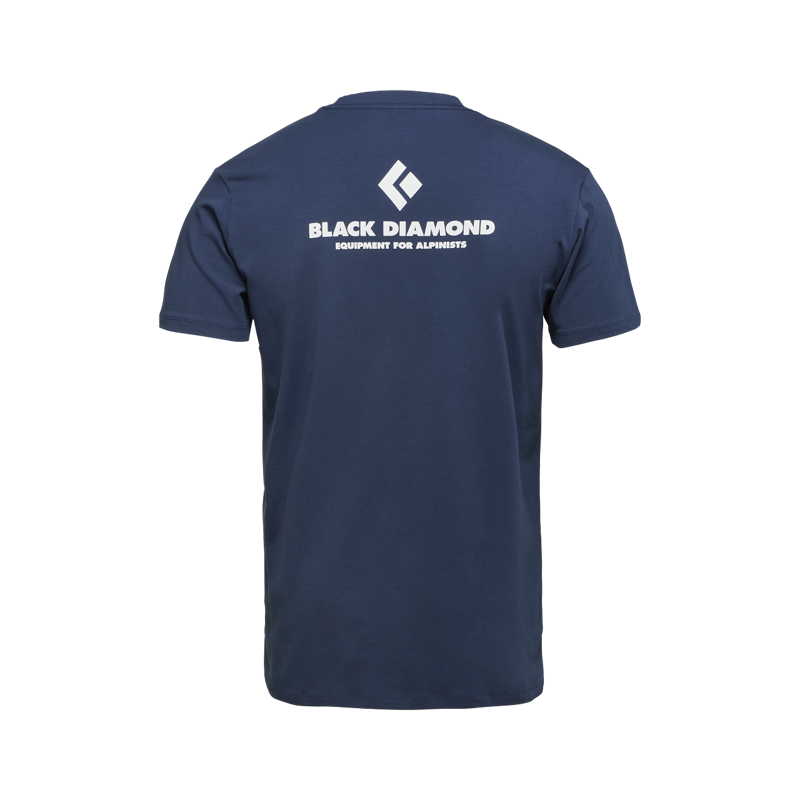 Black Diamond Men's Equipment For Alpinists SS T-Shirt Indigo-1