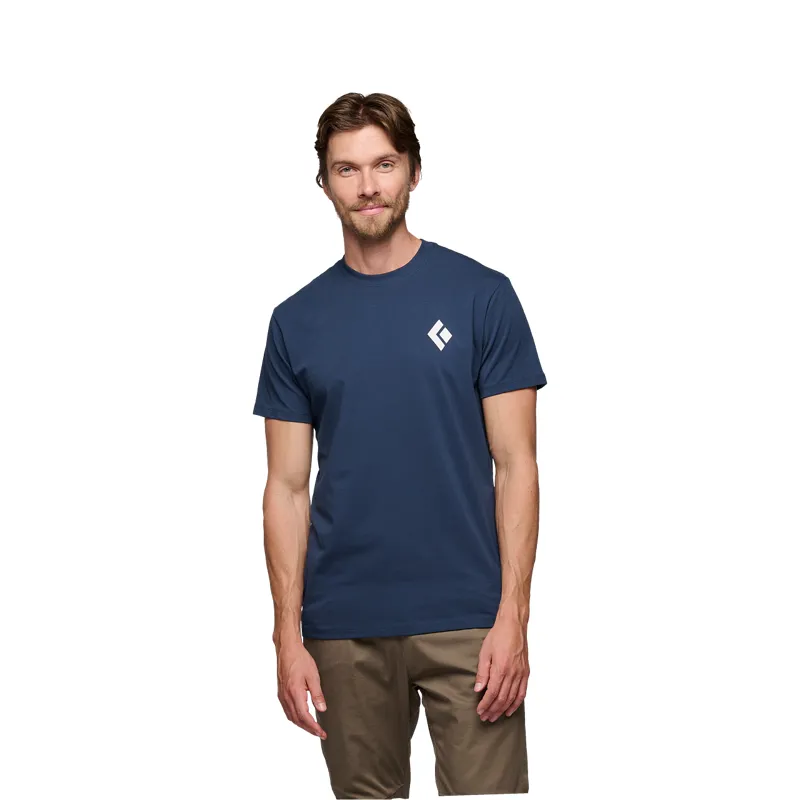 Black Diamond Men's Equipment For Alpinists SS T-Shirt Indigo-2