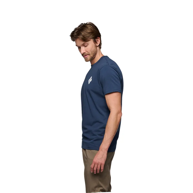 Black Diamond Men's Equipment For Alpinists SS T-Shirt Indigo-3