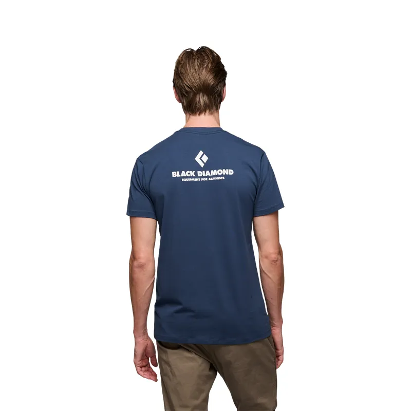 Black Diamond Men's Equipment For Alpinists SS T-Shirt Indigo-4