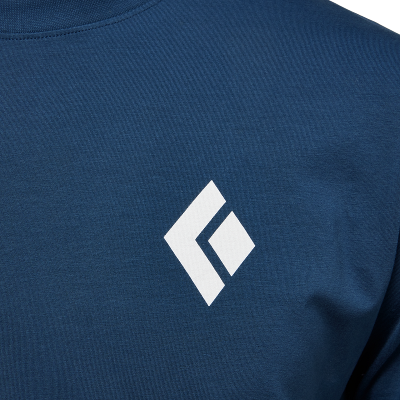 Black Diamond Men's Equipment For Alpinists SS T-Shirt Indigo-5