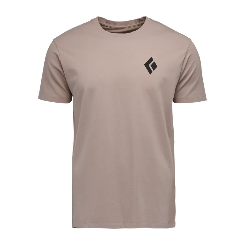 Black Diamond Men's Equipment For Alpinists SS T-Shirt Pale Mauve