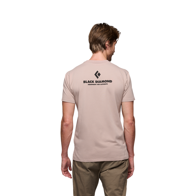 Black Diamond Men's Equipment For Alpinists SS T-Shirt Pale Mauve-4